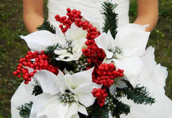 Il Bouquet da sposa e la magia del Natale