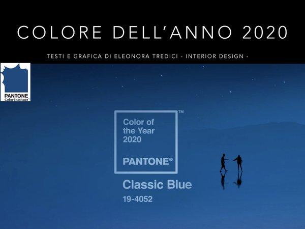 Colore Pantone 2020: Classic Blue