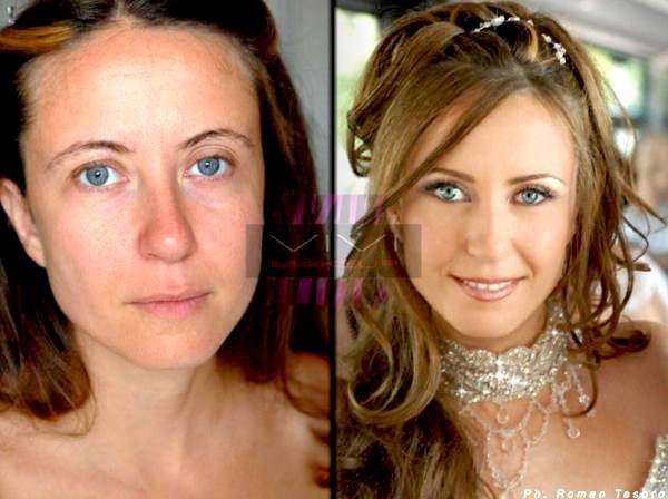 Trucco Sposa prima e dopo: metamorfosi del Makeup
