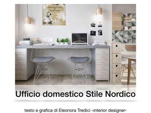 Idee d&#039;arredo per un Ufficio in casa in stile Nordico