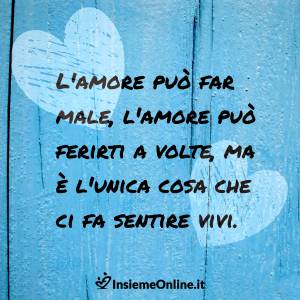 L&#039;amore può far male