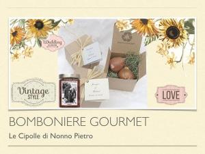 Bomboniere gourmet: Le Cipolle di Nonno Pietro