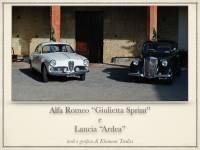 Alfa Romeo Giulietta Sprint e Lancia Ardea: un noleggio per un matrimonio in grande stile