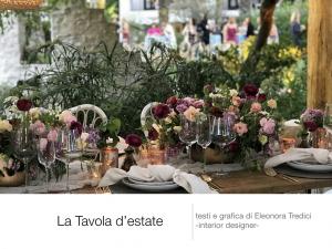 La tavola all’aperto: come decorarla con l’essenza dell’estate