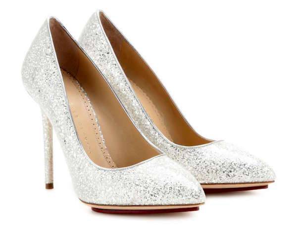 scarpe sposa glitter