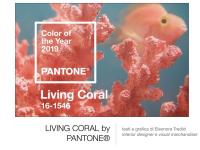 Colore Pantone 2019: Living Coral
