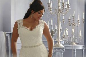 L&#039;abito da sposa perfetto per la donna curvy e formosa