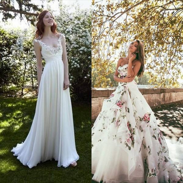 Abiti da Sposa primavera: fiori, farfalle e tanta leggerezza