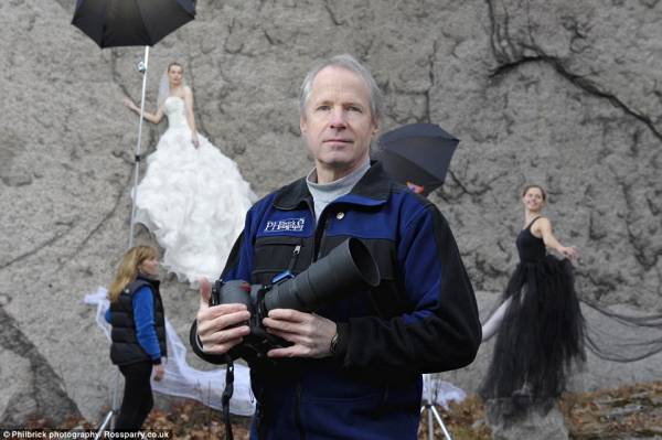 Gli scatti degli sposi ad alta quota del fotografo Jay Philbrick