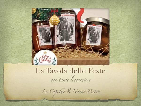 La tavola di Natale con leccornie e conserve!